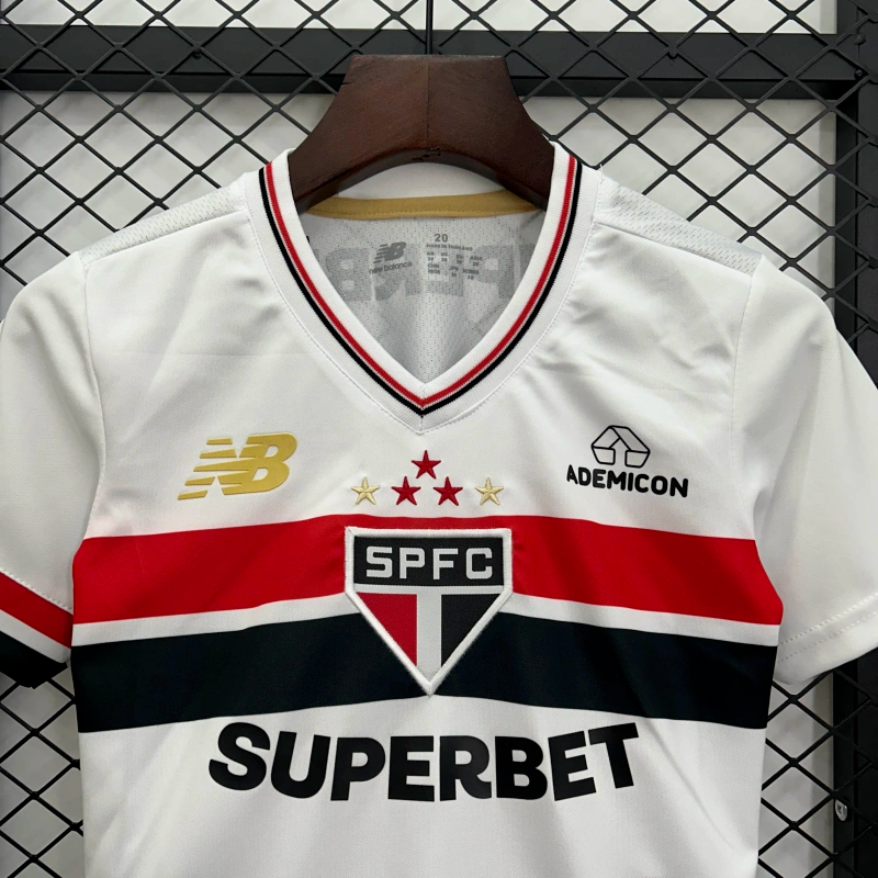 Conjunto Infantil São Paulo 25/26 Home 1