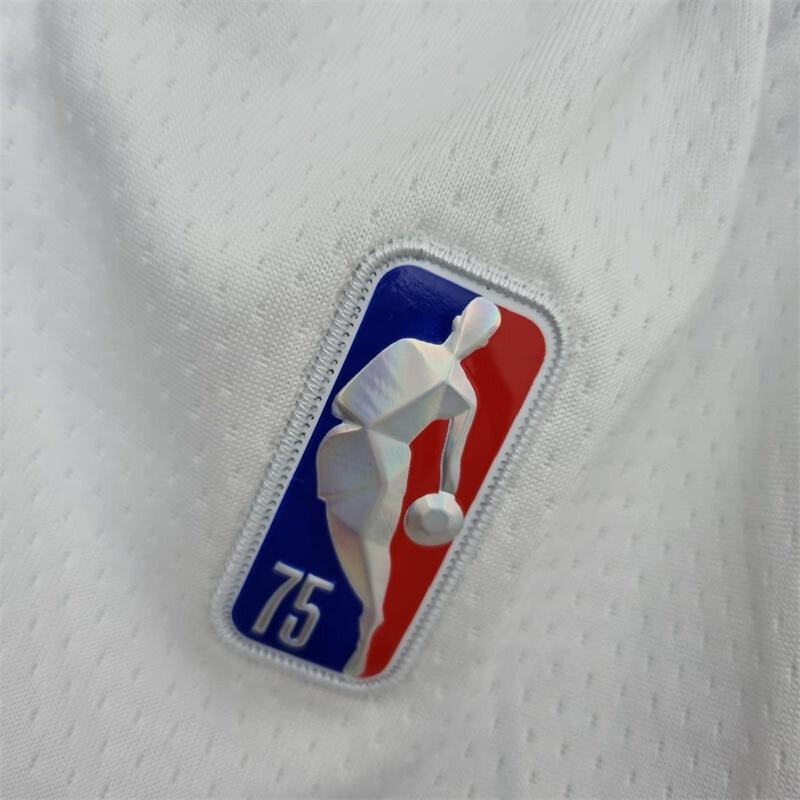 Shorts 75th Anniversary Golden State Warriors Shorts White NBA