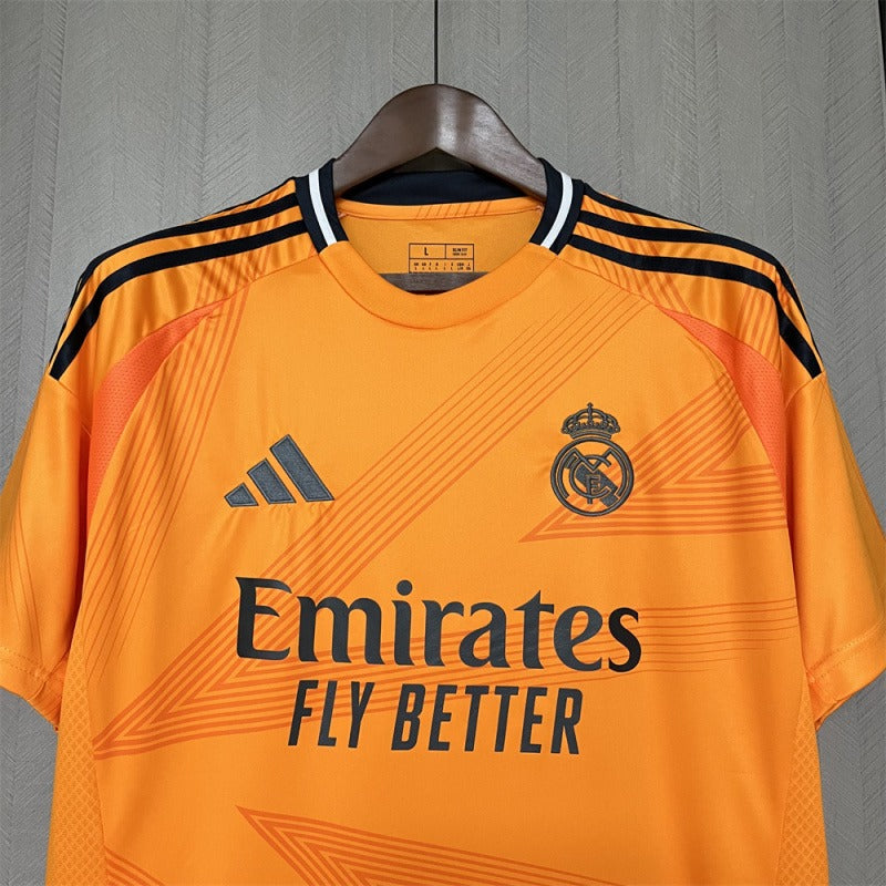 Camisa Real Madrid Laranja 24/25 Edição Especial